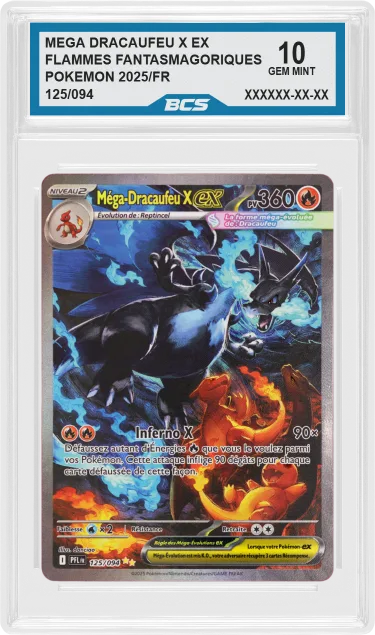 MEGA DRACAUFEU X EX