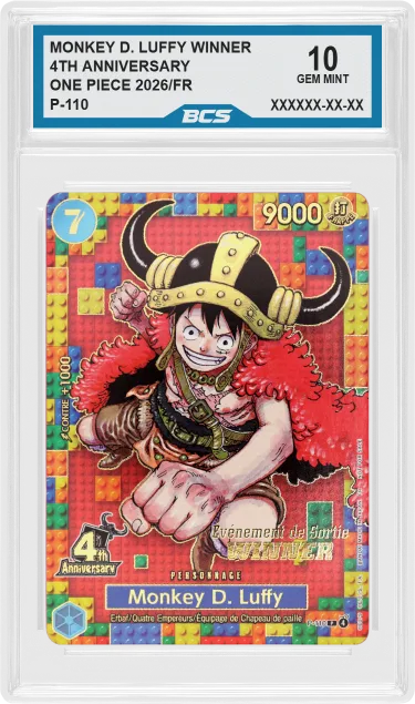 MONKEY D. LUFFY WINNER